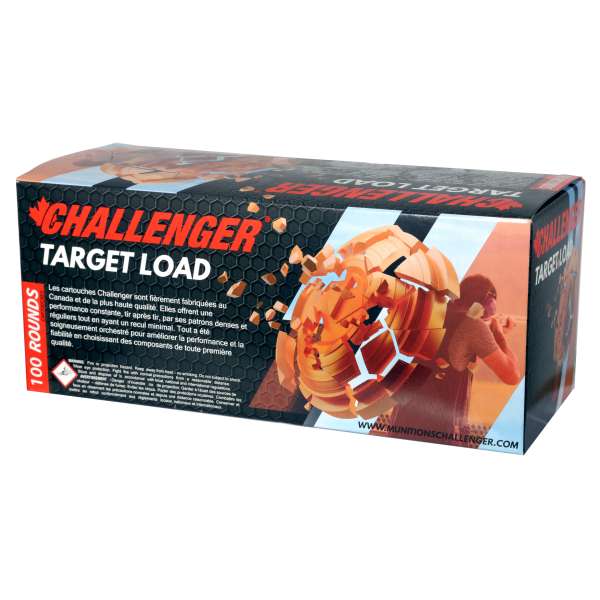 12 GA TARGET load 2 ¾ DRAMS pack of 100 rounds